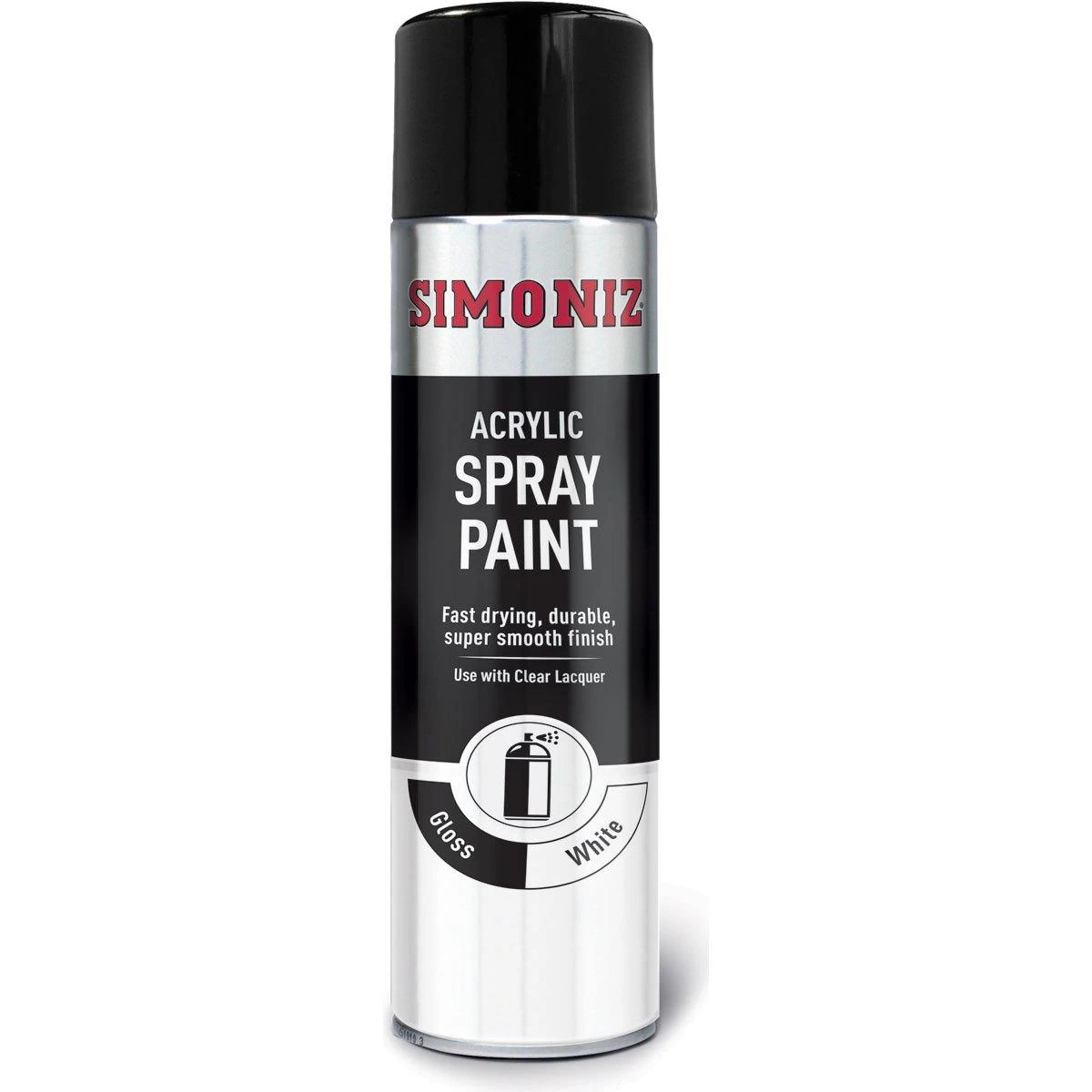 Simoniz Gloss White Paint Spray Aerosol Can Car Motorcycle - 500ml - SALE 1 Simoniz Gloss White Paint Spray Aerosol Can Car Motorcycle - 500ml - SALE