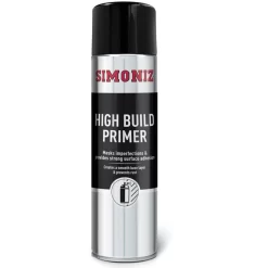 Simoniz High Build Primer Spray Aerosol Can Car Motorcycle Silver - 500ml