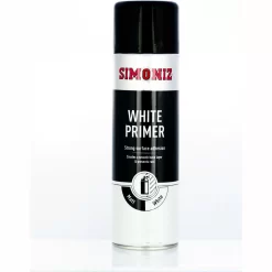 Simoniz White Primer Spray Aerosol Can Car Motorcycle - 500ml
