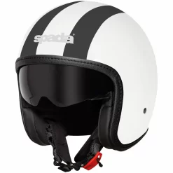 Spada Ace Viper Helmet - Matt White Black