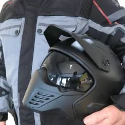 Spada Ascent V2 Jacket CE WP - Black Grey - SALE -Rider Gear Sales Store spada ascent v2 jacket ce wp black grey getgearedshop 3