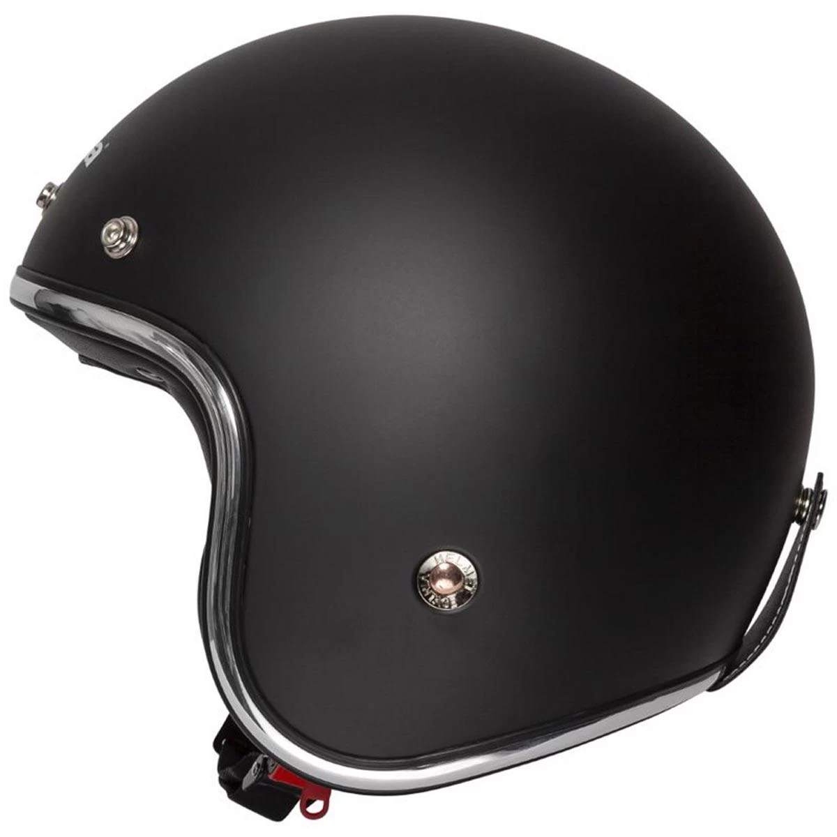 Spada Open Face Classic Helmet - Matt Black 2 Spada Open Face Classic Helmet - Matt Black - Image 2