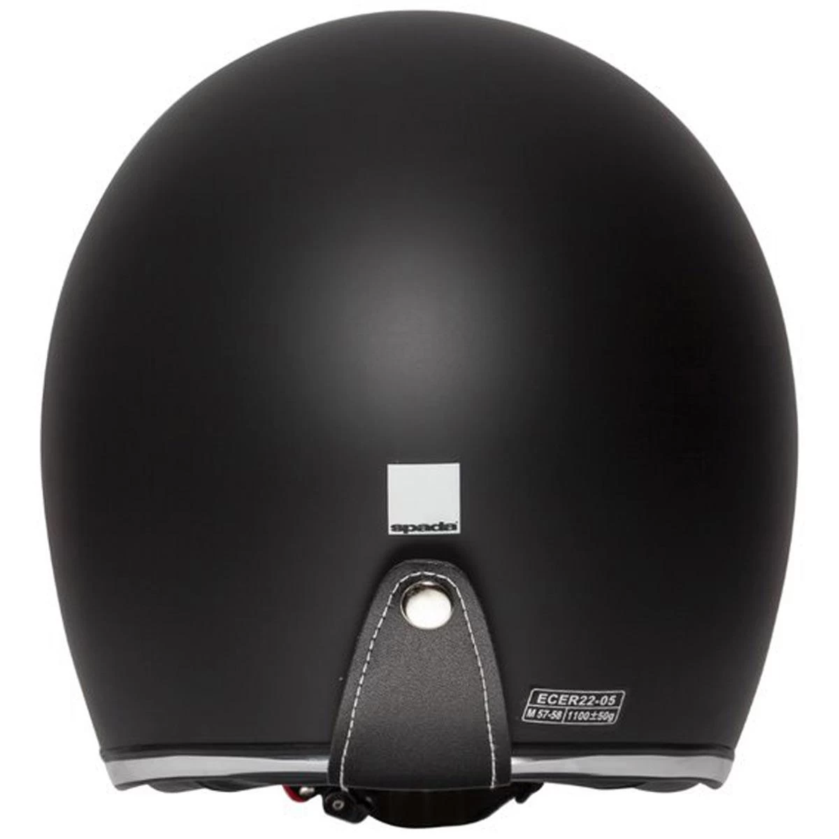 Spada Open Face Classic Helmet - Matt Black 3 Spada Open Face Classic Helmet - Matt Black - Image 3