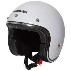Spada Open Face Classic Helmet - White