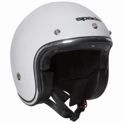 Spada Open Face Classic Helmet - White -Rider Gear Sales Store spada open face classic helmet white getgearedshop 4