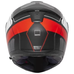 Spada Orion Pixel Flip Front Helmet - Matt Black Red White -Rider Gear Sales Store spada orion pixel flip front helmet matt black red white getgearedshop 3