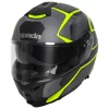 Spada Orion Slate Flip Front Helmet - Matt Black Yellow