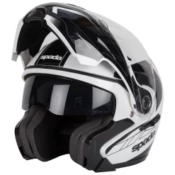 Rider Gear Sales Store -Rider Gear Sales Store spada reveal tracker helmet white black getgearedshop 2