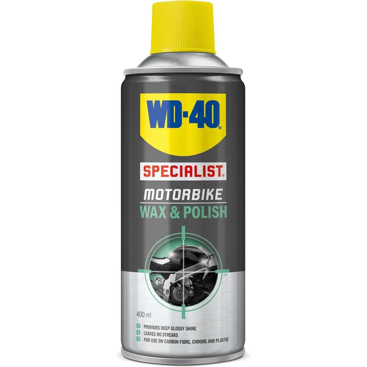 WD-40 WD40 Specialist Motorbike Wax & Polish 400ml Clear 1 WD-40 WD40 Specialist Motorbike Wax & Polish 400ml Clear